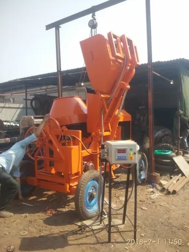 Digital Hydraulic Concrete Mixer